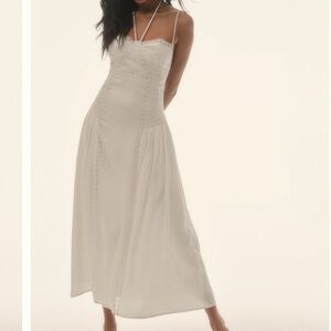 NWT forever that girl sleeveless lace maxi dress